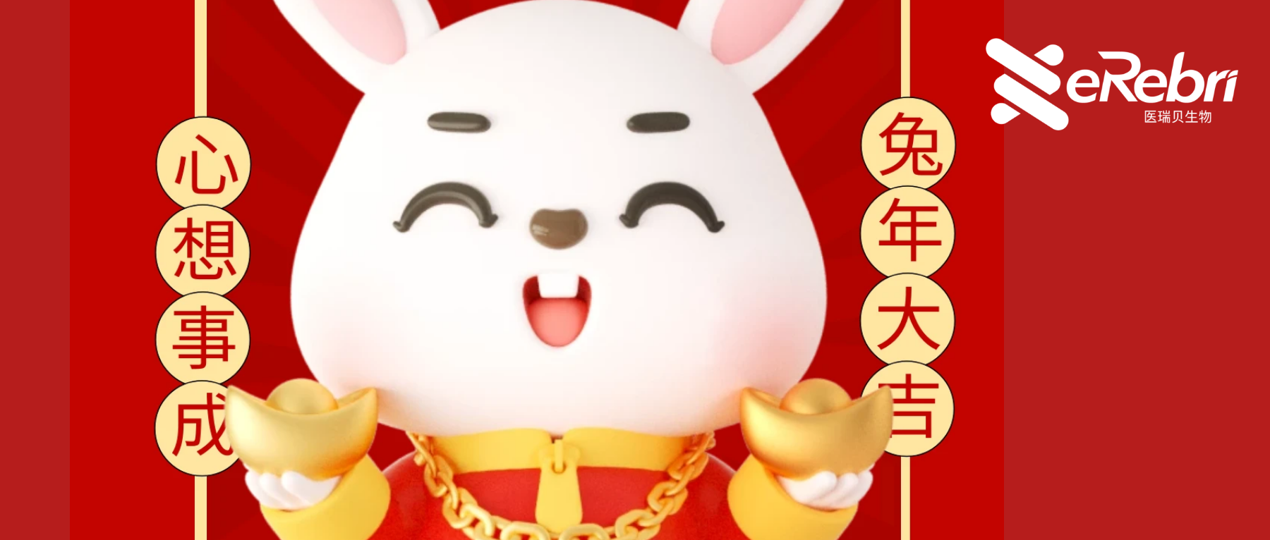 共赴新程｜醫瑞貝祝大家新年快樂！2023 宏“兔”大展